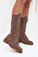 Botki Model Zazoo 3103 Dark Beige - Step in style Step in style