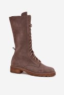 Botki Model Zazoo 3103 Dark Beige - Step in style Step in style