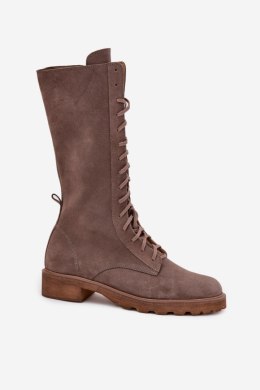 Botki Model Zazoo 3103 Dark Beige - Step in style Step in style