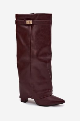 Kozaki Model Diorna LQ-69 Bordo - Step in style Step in style