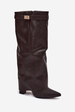 Kozaki Model Diorna LQ-69 Czekolada - Step in style Step in style
