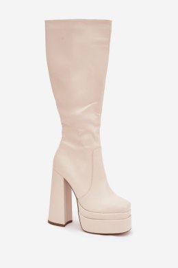 Kozaki Model Lysara JA-23 Light Beige - Step in style Step in style