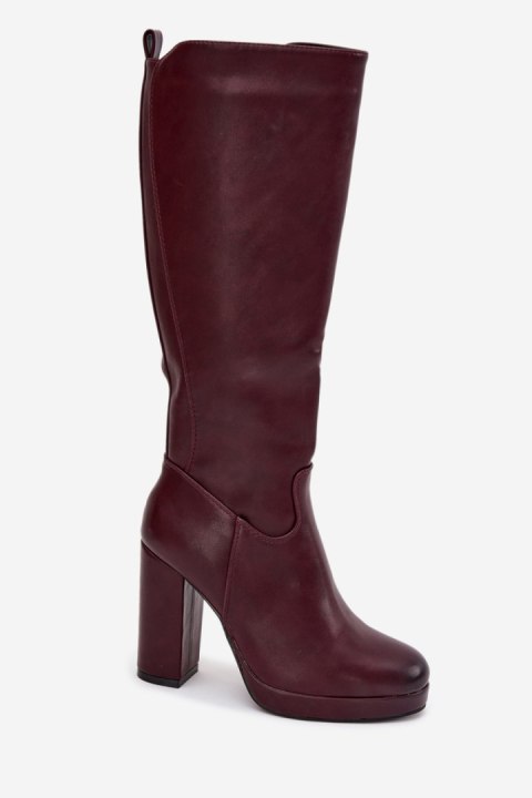 Kozaki Model Thalina 292 Bordo - Step in style Step in style Kozaki Model Thalina 292 Bordo - Step in style Step in style