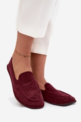 Mokasyny Model Miryelle 2517 Bordo - Step in style Step in style