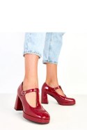 Półbuty Model Adaoha 101-6 Bordo - Solea Solea