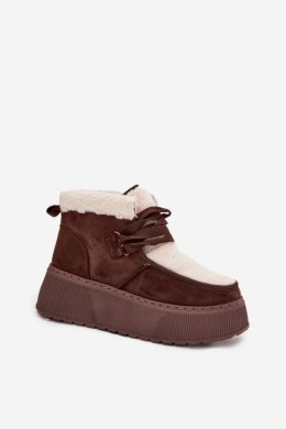 Śniegowce Model Florivelle 25815 Brown - Step in style Step in style