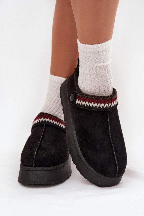 Śniegowce Model Lyrisse 9003 Black - Step in style Step in style Śniegowce Model Lyrisse 9003 Black - Step in style Step in style