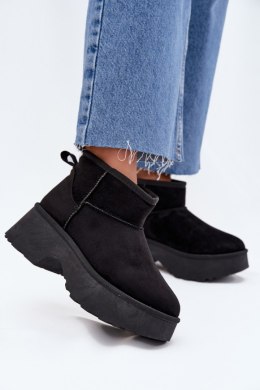 Śniegowce Model Mavelle BL618P Black - Step in style Step in style