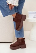 Śniegowce Model Mavelle BL618P Brown - Step in style Step in style