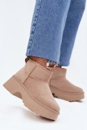 Śniegowce Model Mavelle BL618P Khaki - Step in style Step in style
