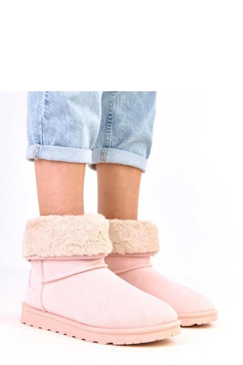 Śniegowce Model Meggi JD-5 Pink - Solea Solea Śniegowce Model Meggi JD-5 Pink - Solea Solea