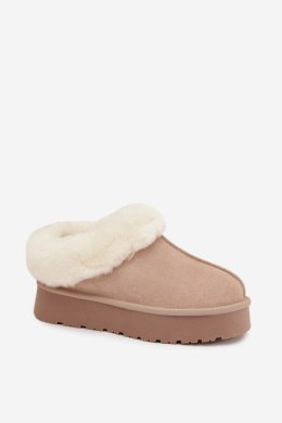 Śniegowce Model Mivelle W5818 Beige - Step in style Step in style