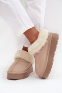 Śniegowce Model Mivelle W5818 Beige - Step in style Step in style