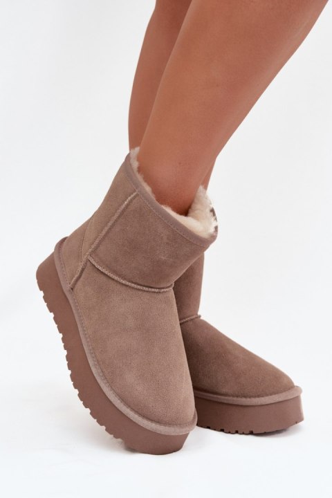 Śniegowce Model Privine W5825 Beige - Step in style Step in style
