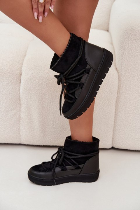 Śniegowce Model Rebekah C-886 Black - Step in style Step in style Śniegowce Model Rebekah C-886 Black - Step in style Step in style