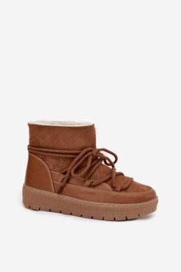 Śniegowce Model Rebekah C-886 Camel - Step in style Step in style