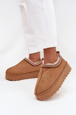 Śniegowce Model Taliah 20402-4B Camel - Step in style Step in style