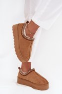 Śniegowce Model Taliah 20402-4B Camel - Step in style Step in style