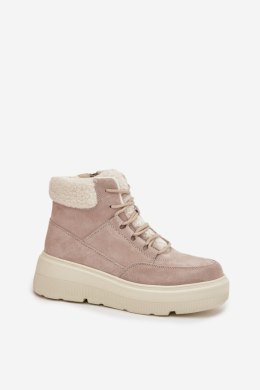 Śniegowce Model Vinceza 95354 Beige - Step in style Step in style