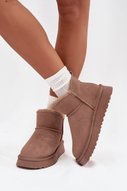 Śniegowce Model Vinceza 97961 Beige - Step in style Step in style