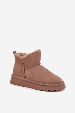 Śniegowce Model Vinceza 97961 Beige - Step in style Step in style