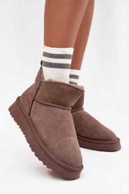 Śniegowce Model Vinceza 97961 Brown - Step in style Step in style