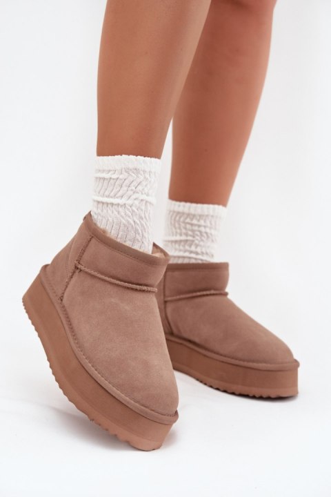 Śniegowce Model Vinceza 97962 Beige - Step in style Step in style
