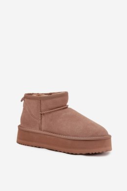 Śniegowce Model Vinceza 97962 Beige - Step in style Step in style