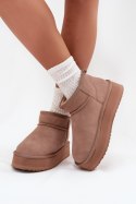 Śniegowce Model Vinceza 97962 Beige - Step in style Step in style