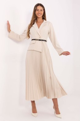 Sukienka Model IT-SK-21599.80 Light Beige - Italy Moda Italy Moda