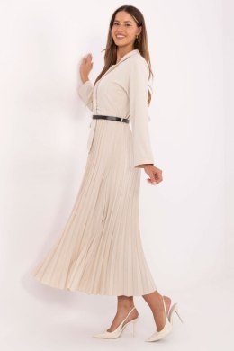 Sukienka Model IT-SK-21599.80 Light Beige - Italy Moda Italy Moda