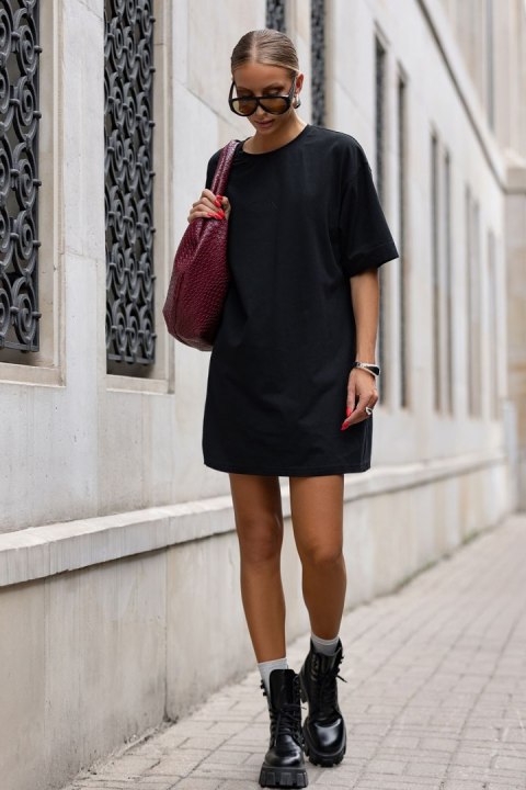 Sukienka Model Sella 378 Black - IVON IVON Sukienka Model Sella 378 Black - IVON IVON