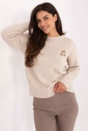 Sweter Damski Model PM-SW-SC39.36 Beige - Factory Price Factory Price