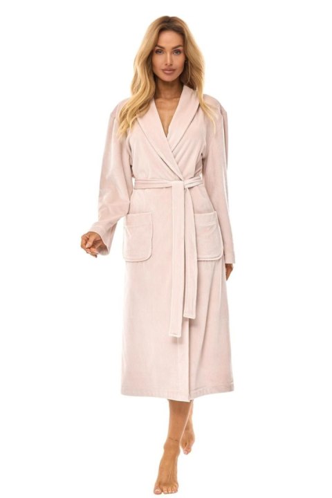 Szlafrok Damski Model Aura 2510 Angora - L&L collection L&L collection Szlafrok Damski Model Aura 2510 Angora - L&L collection L&L collection
