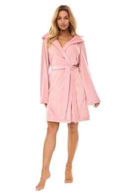 Szlafrok Damski Model Luna 2509 Powder Pink - L&L collection L&L collection