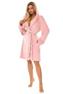 Szlafrok Damski Model Luna 2509 Powder Pink - L&L collection L&L collection
