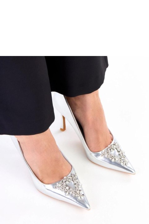 Szpilki Model Almana H8-603 Silver - Solea Solea Szpilki Model Almana H8-603 Silver - Solea Solea