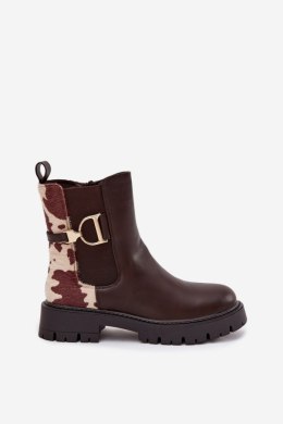 Sztyblety Model Priscilla 168-596 Brown - Step in style Step in style