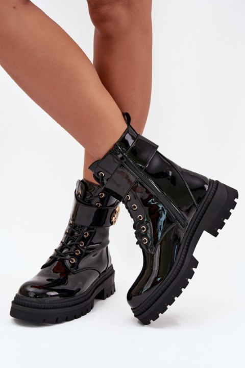 Workery Model Fiorena QT92P Black Lakaier - Step in style Step in style