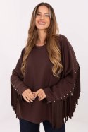 Bluza Damska Model IT-BZ-21695.10 Dark Brown - Factory Price Factory Price Bluza Damska Model IT-BZ-21695.10 Dark Brown - Factory Price Factory Price
