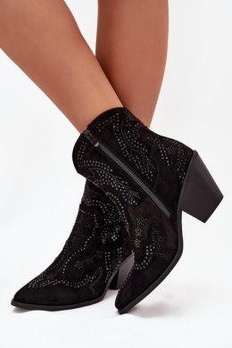 Botki Model Lelira 3258 Black - Step in style Step in style