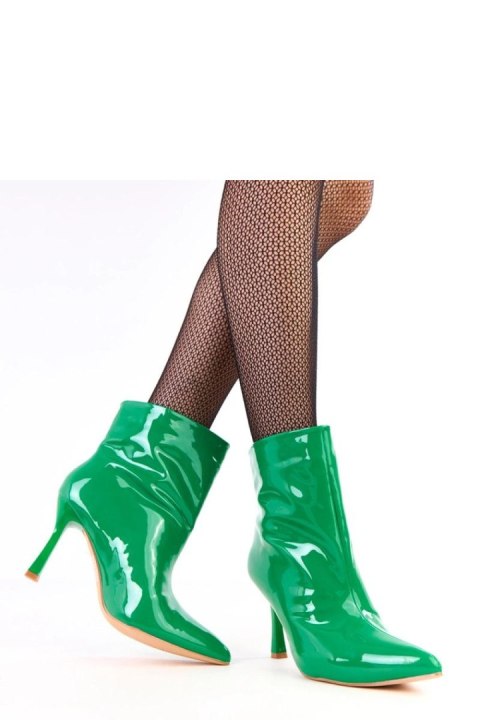 Botki Model Marsena 2I2A-AX2629-01 Green - Solea Solea Botki Model Marsena 2I2A-AX2629-01 Green - Solea Solea