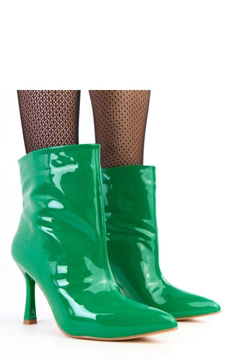 Botki Model Marsena 2I2A-AX2629-01 Green - Solea Solea Botki Model Marsena 2I2A-AX2629-01 Green - Solea Solea