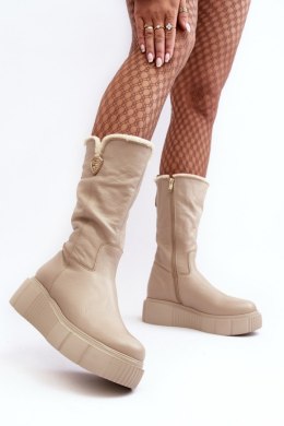 Kozaki Model Bayla 70121 Beige - Step in style Step in style