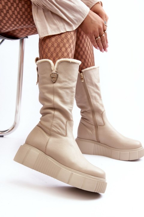 Kozaki Model Bayla 70121 Beige - Step in style Step in style Kozaki Model Bayla 70121 Beige - Step in style Step in style