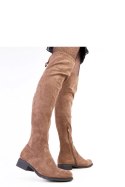 Kozaki Model Heloren E8619 Beige - Solea Solea Kozaki Model Heloren E8619 Beige - Solea Solea