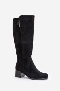 Kozaki Model Izanae RMR2481-3 Black Zamsz - Step in style Step in style Kozaki Model Izanae RMR2481-3 Black Zamsz - Step in style Step in style