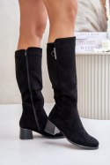 Kozaki Model Izanae RMR2481-3 Black Zamsz - Step in style Step in style Kozaki Model Izanae RMR2481-3 Black Zamsz - Step in style Step in style
