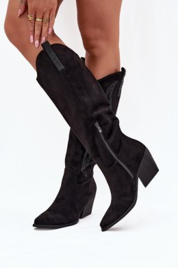 Kozaki Model Jovina LQ-129 Black - Step in style Step in style