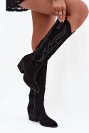 Kozaki Model Jovina LQ-129 Black - Step in style Step in style Kozaki Model Jovina LQ-129 Black - Step in style Step in style